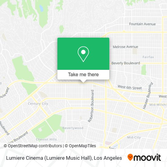 Lumiere Cinema (Lumiere Music Hall) map