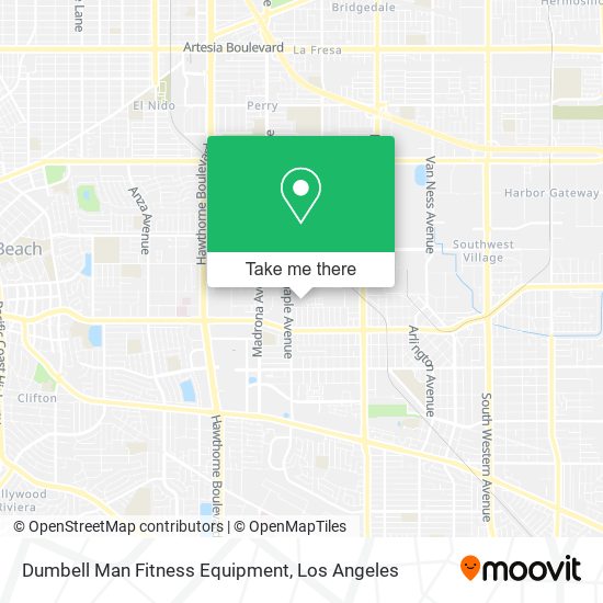 Mapa de Dumbell Man Fitness Equipment