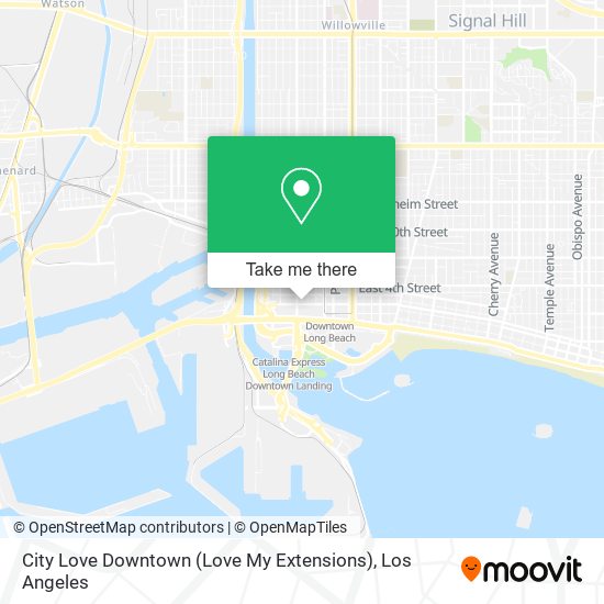 Mapa de City Love Downtown (Love My Extensions)