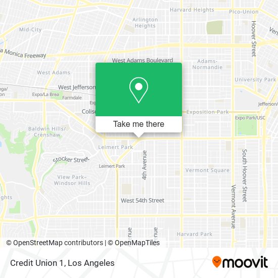 Credit Union 1 map