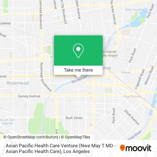 Asian Pacific Health Care Venture (Nwe May T MD - Asian Pacific Health Care) map