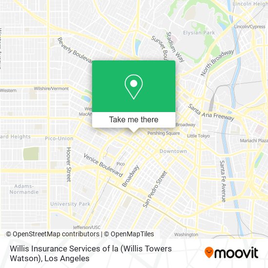 Willis Insurance Services of la (Willis Towers Watson) map