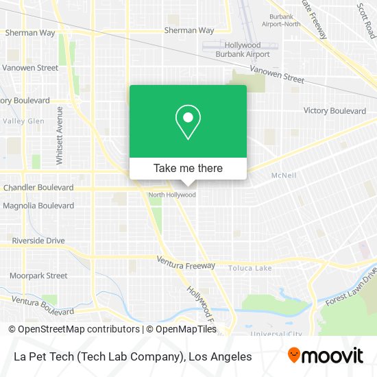 Mapa de La Pet Tech (Tech Lab Company)