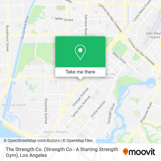 Mapa de The Strength Co. (Strength Co.- A Starting Strength Gym)