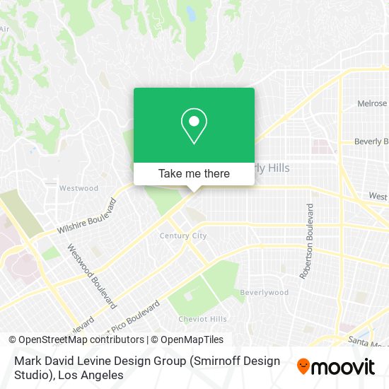 Mapa de Mark David Levine Design Group (Smirnoff Design Studio)