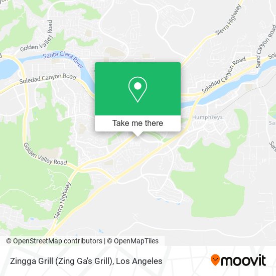 Mapa de Zingga Grill (Zing Ga's Grill)