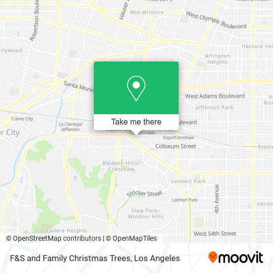 Mapa de F&S and Family Christmas Trees