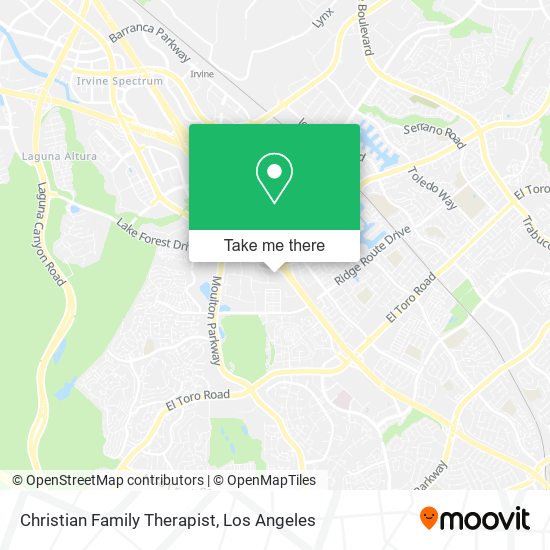 Christian Family Therapist map