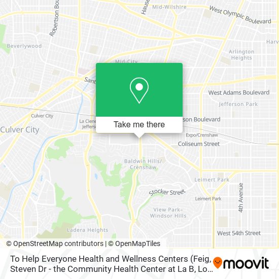 Mapa de To Help Everyone Health and Wellness Centers