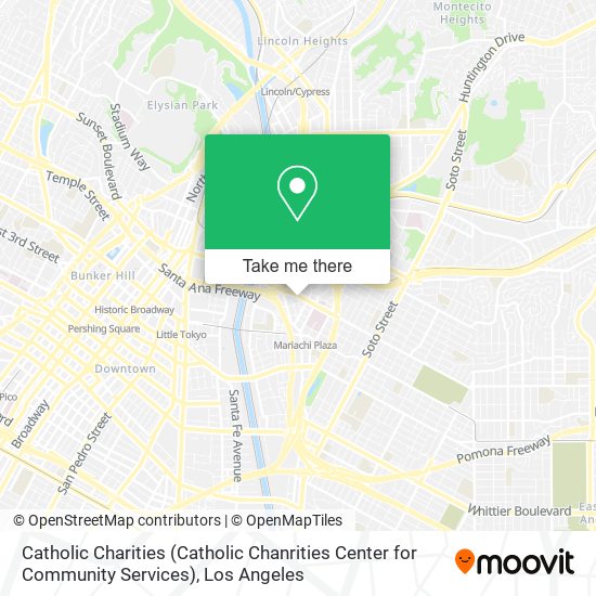 Catholic Charities (Catholic Chanrities Center for Community Services) map