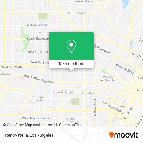 Renovate la map