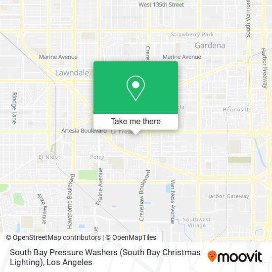 South Bay Pressure Washers (South Bay Christmas Lighting) map