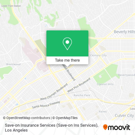 Save-on Insurance Services map