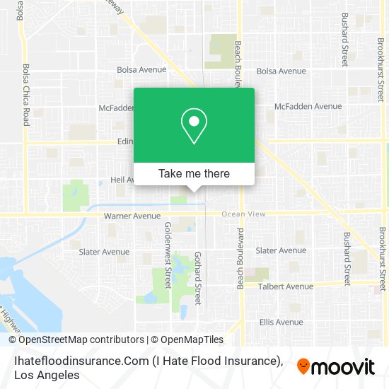 Mapa de Ihatefloodinsurance.Com (I Hate Flood Insurance)