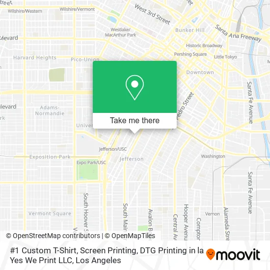 Mapa de #1 Custom T-Shirt, Screen Printing, DTG Printing in la Yes We Print LLC