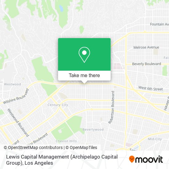 Mapa de Lewis Capital Management (Archipelago Capital Group)