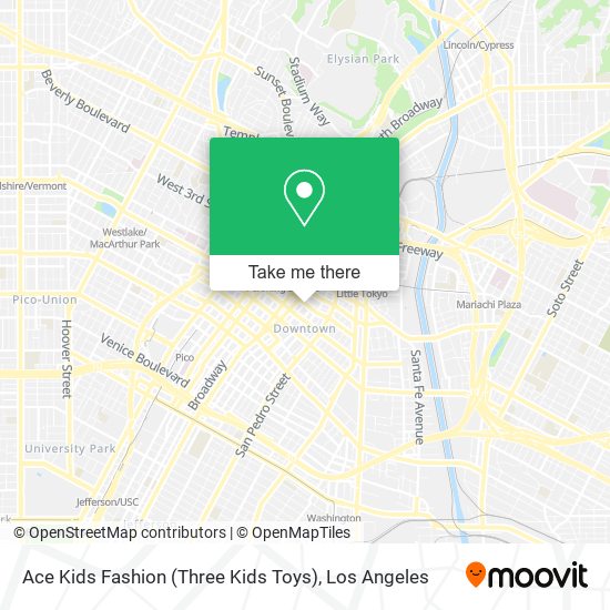 Ace Kids Fashion (Three Kids Toys) map