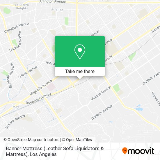 Mapa de Banner Mattress (Leather Sofa Liquidators & Mattress)