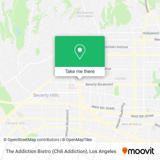 The Addiction Bistro (Chili Addiction) map