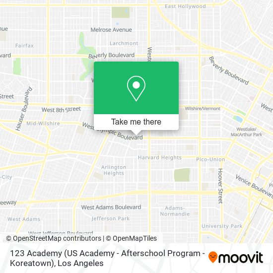 123 Academy (US Academy - Afterschool Program - Koreatown) map