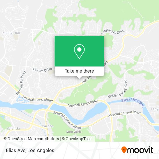 Elias Ave map