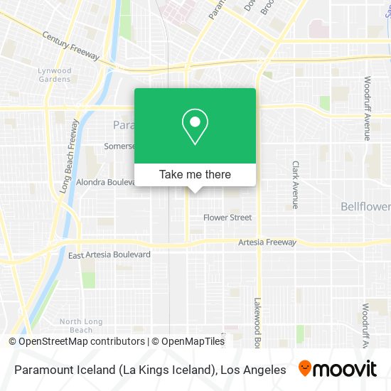 Paramount Iceland (La Kings Iceland) map