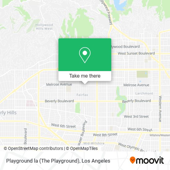 Playground la (The Playground) map