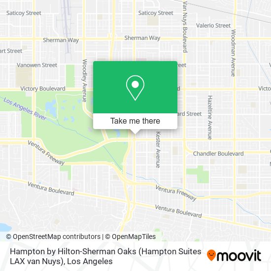 Mapa de Hampton by Hilton-Sherman Oaks (Hampton Suites LAX van Nuys)