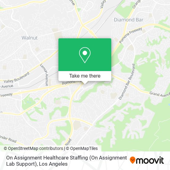 On Assignment Healthcare Staffing (On Assignment Lab Support) map