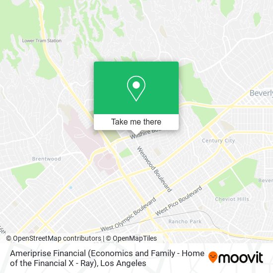 Ameriprise Financial (Economics and Family - Home of the Financial X - Ray) map