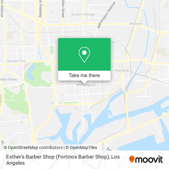Esther's Barber Shop (Fortinos Barber Shop) map