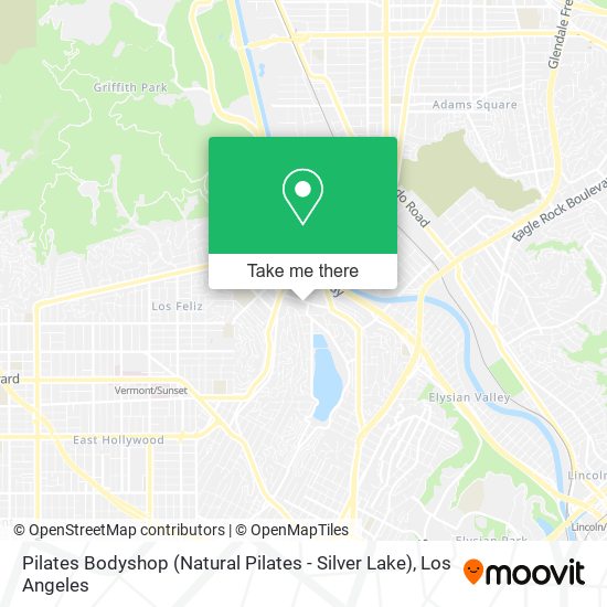 Pilates Bodyshop (Natural Pilates - Silver Lake) map
