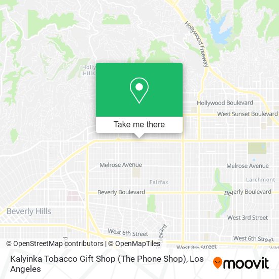 Mapa de Kalyinka Tobacco Gift Shop (The Phone Shop)