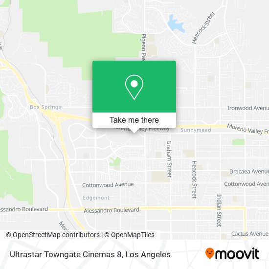 Ultrastar Towngate Cinemas 8 map