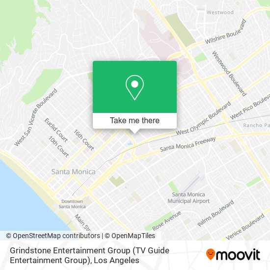 Mapa de Grindstone Entertainment Group (TV Guide Entertainment Group)