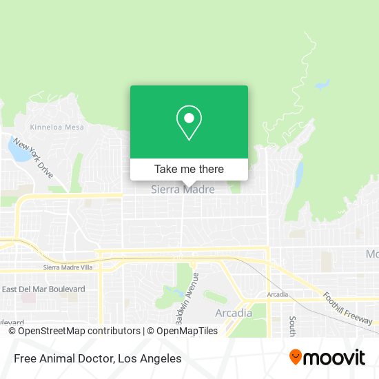 Free Animal Doctor map