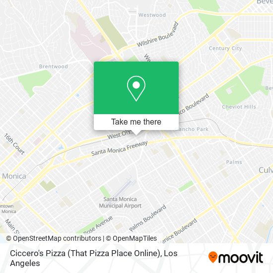 Mapa de Ciccero's Pizza (That Pizza Place Online)