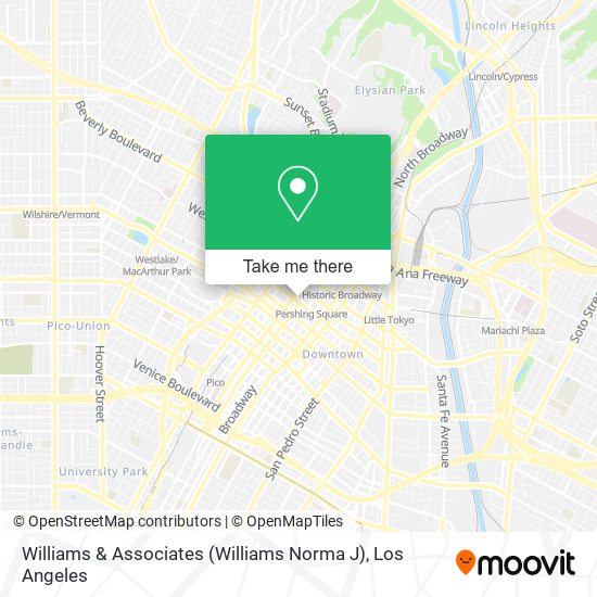 Mapa de Williams & Associates (Williams Norma J)