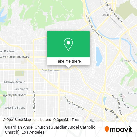 Guardian Angel Church map