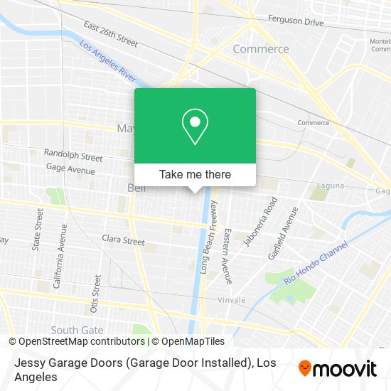 Mapa de Jessy Garage Doors (Garage Door Installed)