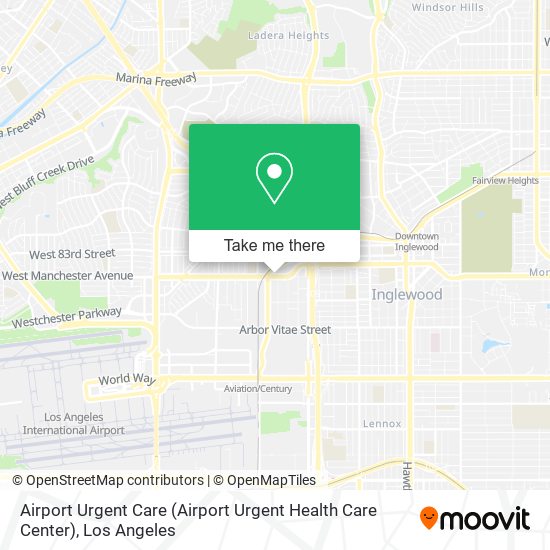 Airport Urgent Care (Airport Urgent Health Care Center) map