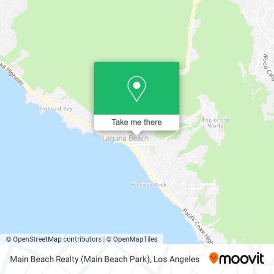 Mapa de Main Beach Realty (Main Beach Park)