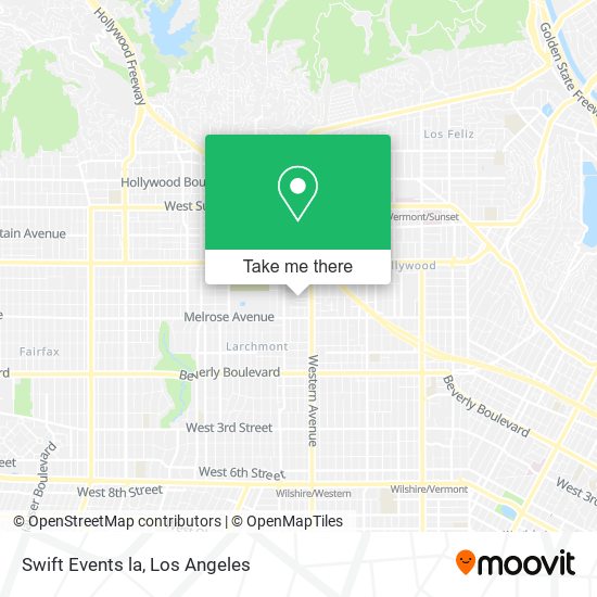 Swift Events la map