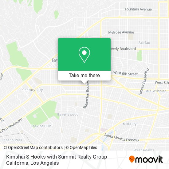 Kimshai S Hooks with Summit Realty Group California map