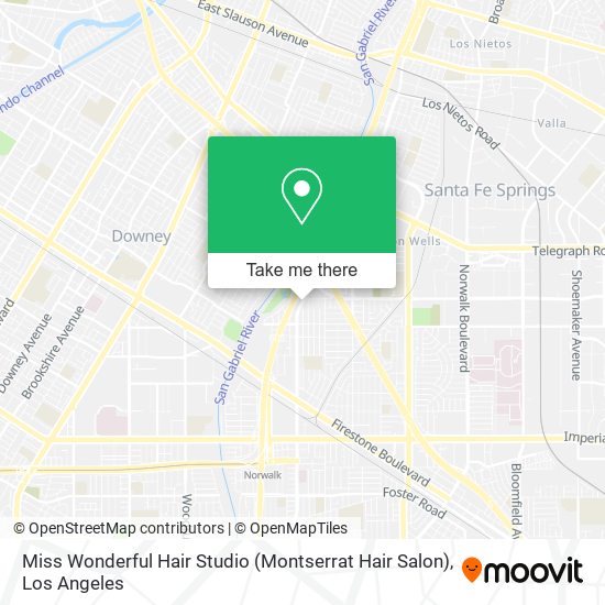 Mapa de Miss Wonderful Hair Studio (Montserrat Hair Salon)