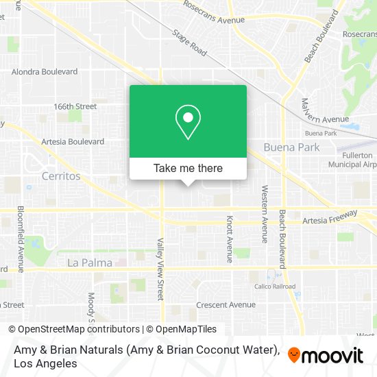 Amy & Brian Naturals (Amy & Brian Coconut Water) map