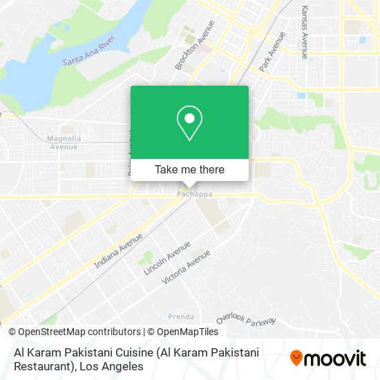 Mapa de Al Karam Pakistani Cuisine