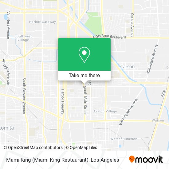 Mapa de Mami King (Miami King Restaurant)