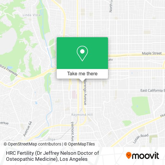 HRC Fertility (Dr Jeffrey Nelson Doctor of Osteopathic Medicine) map