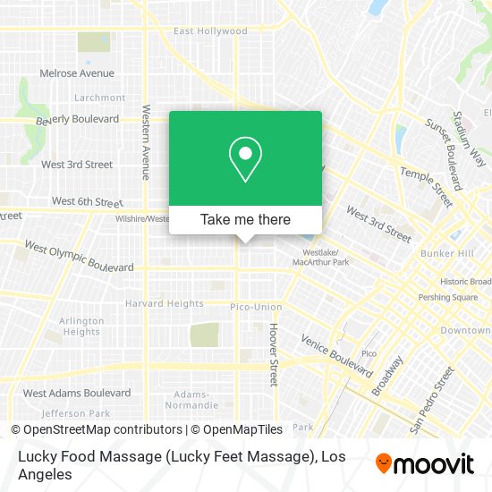 Lucky Food Massage (Lucky Feet Massage) map